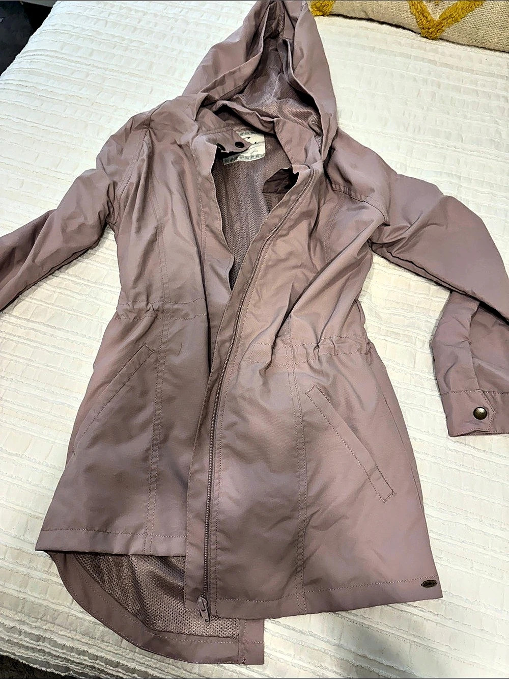 O'Neill Hooded Lightweight Jacket Pink Size XS